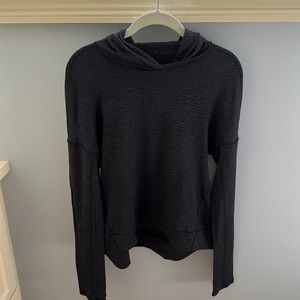 Lululemon lightweight ‘tech’ material hoodie.